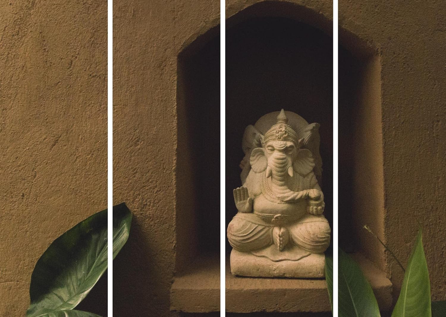 inep-b0bbpknzl2-angle-view-of-the-ganesha-tastic-4-panel-framed-wall-art-blessing-set-showcasing-the-matte-finish-on-each-frame.jpg